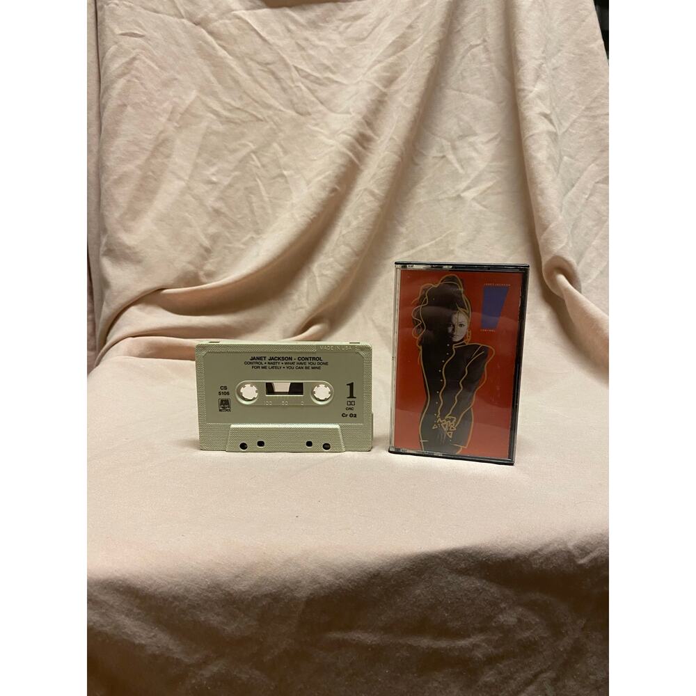 Control by Janet Jackson Cassette 1986 A&M Tested